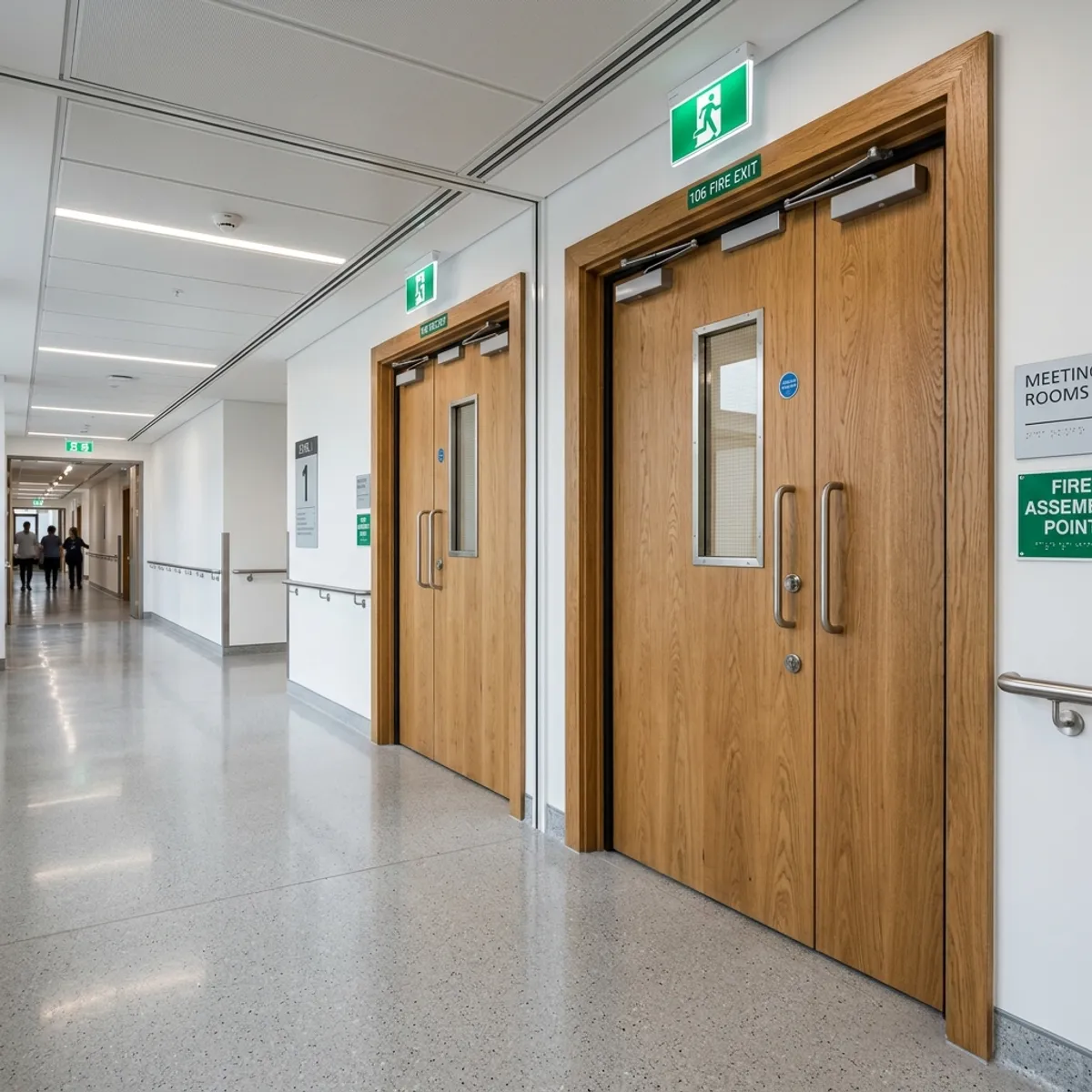 Documenting a fire door installation